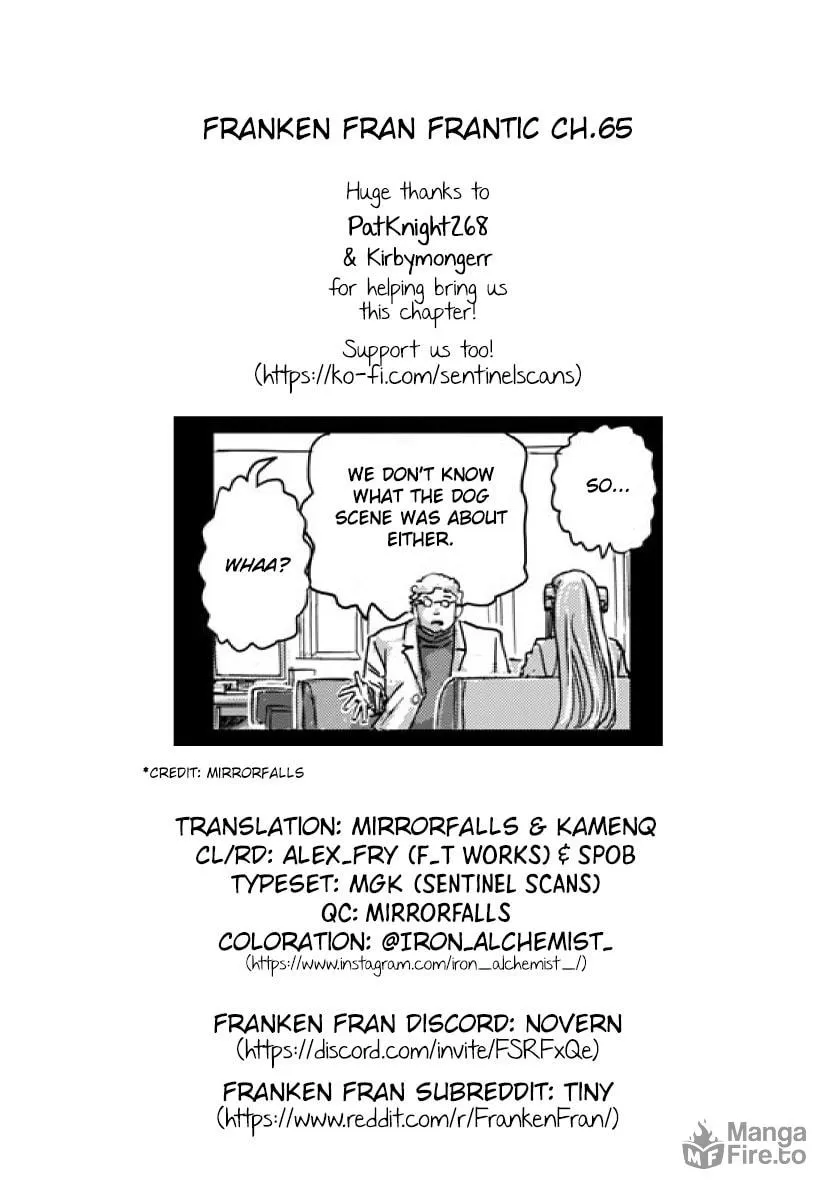 Read Franken Fran Frantic chapter 65 image 23 on Lezhin