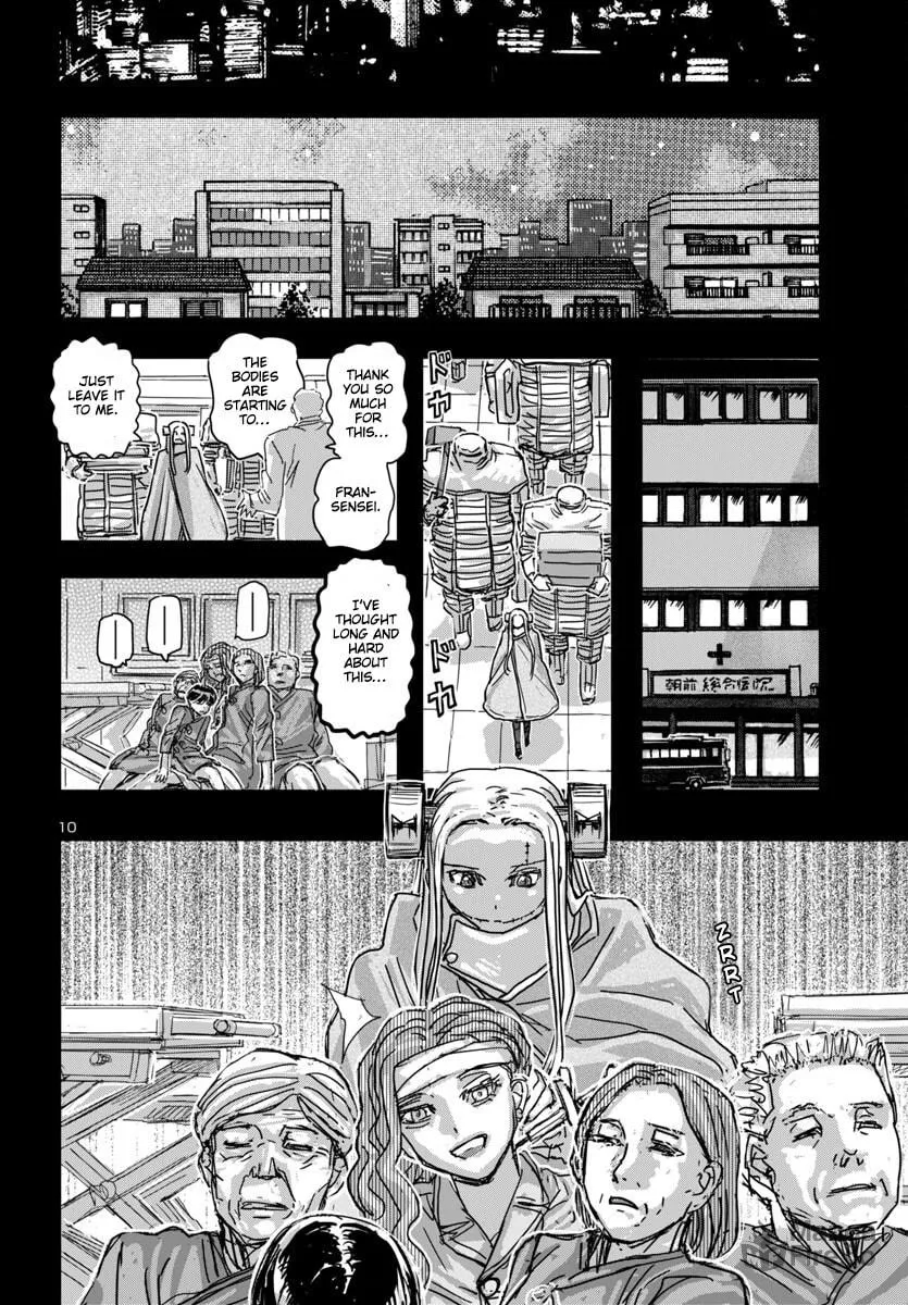 Read Franken Fran Frantic chapter 65 image 9 on Lezhin