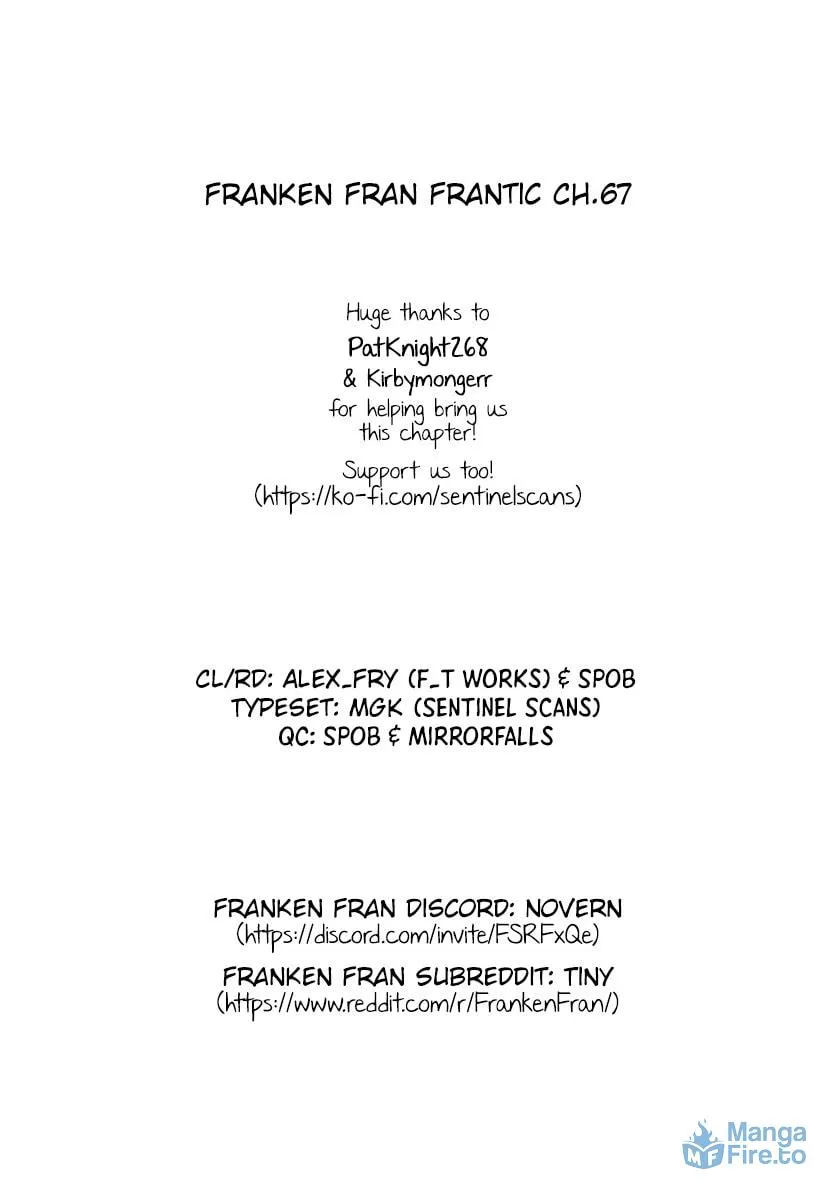 Read Franken Fran Frantic chapter 67 image 23 on Lezhin