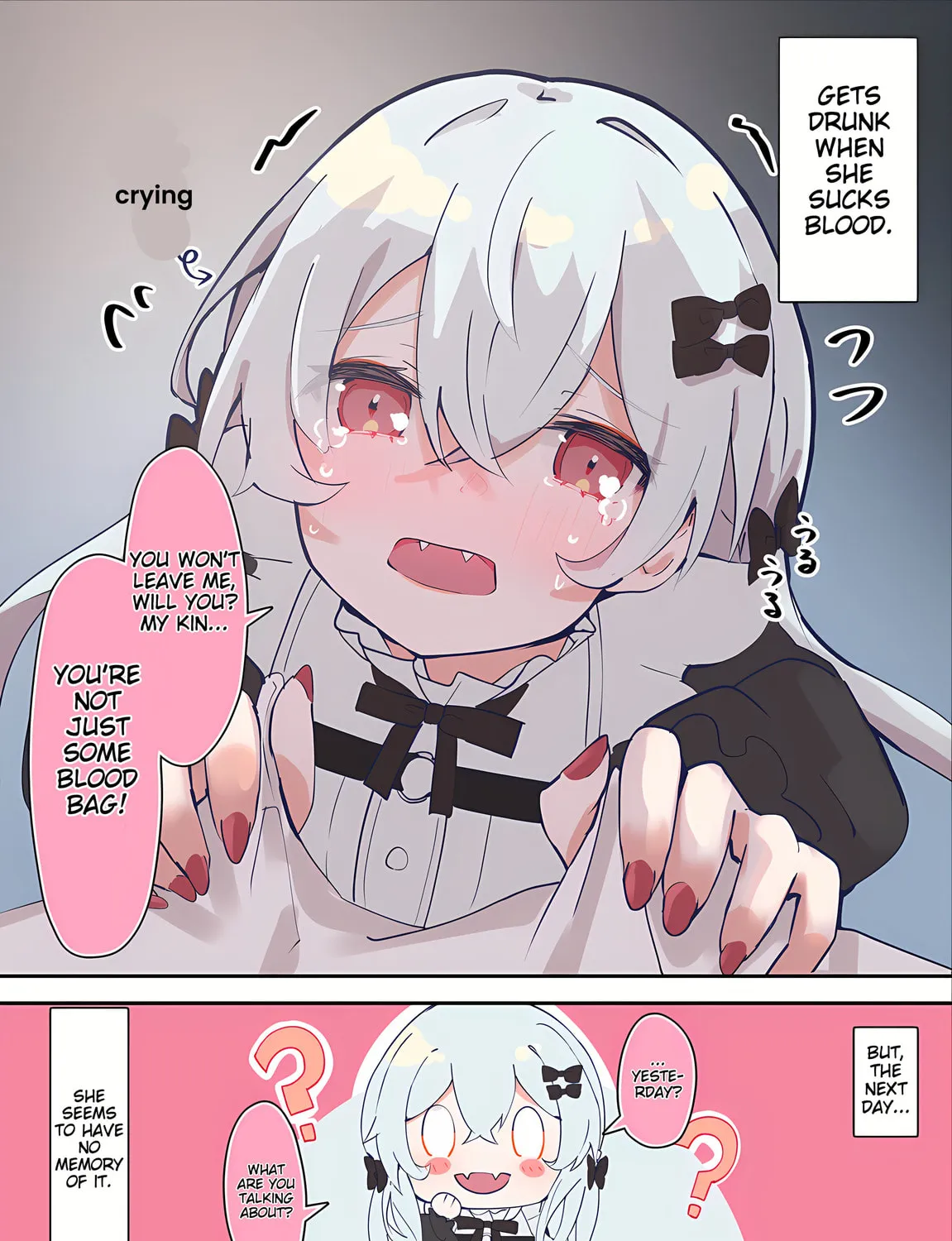Read Freeloader Vampire chapter 1 image 2 on Lezhin