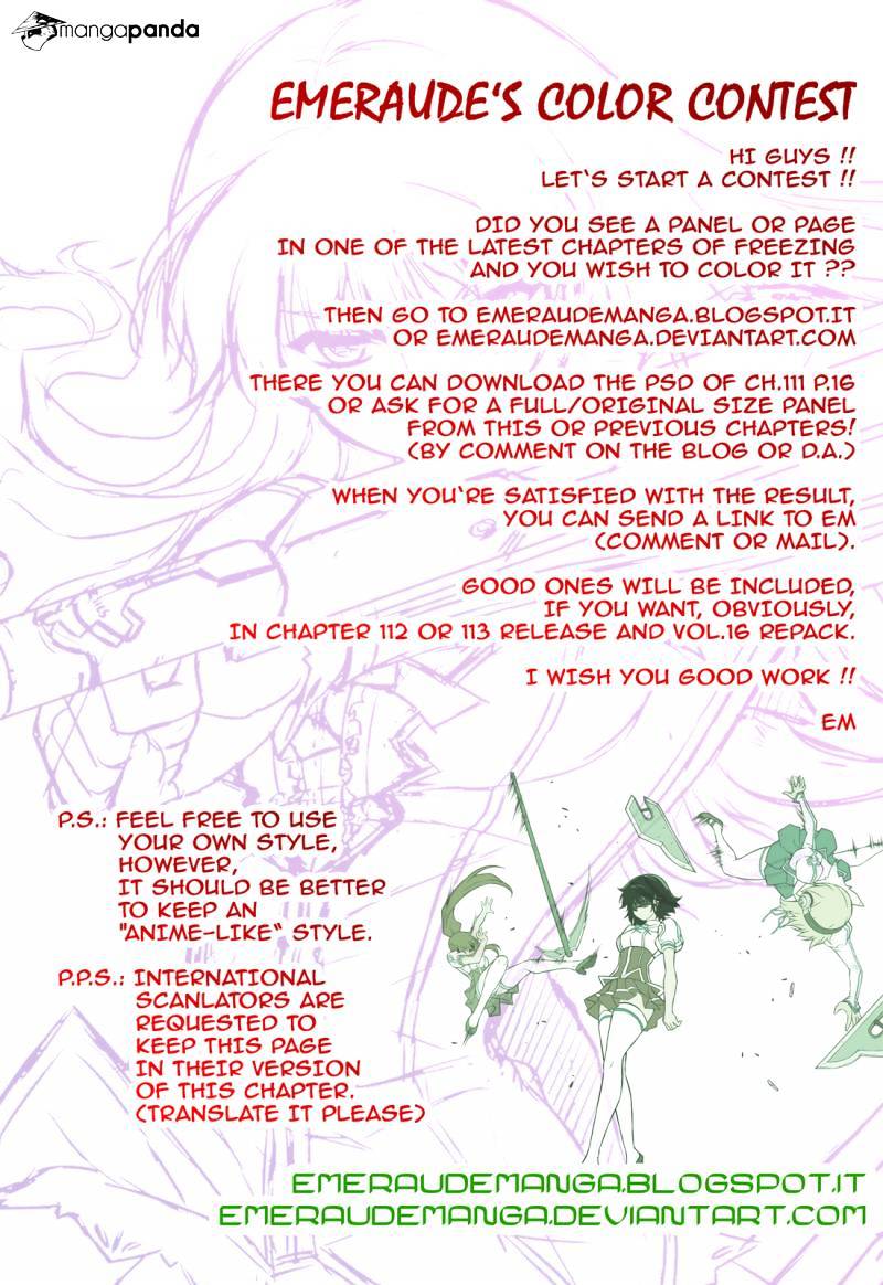 Read Freezing chapter 111 image 19 on Lezhin