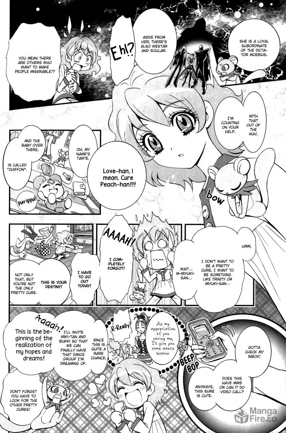 Read Fresh Precure! chapter 2 image 2 on Lezhin