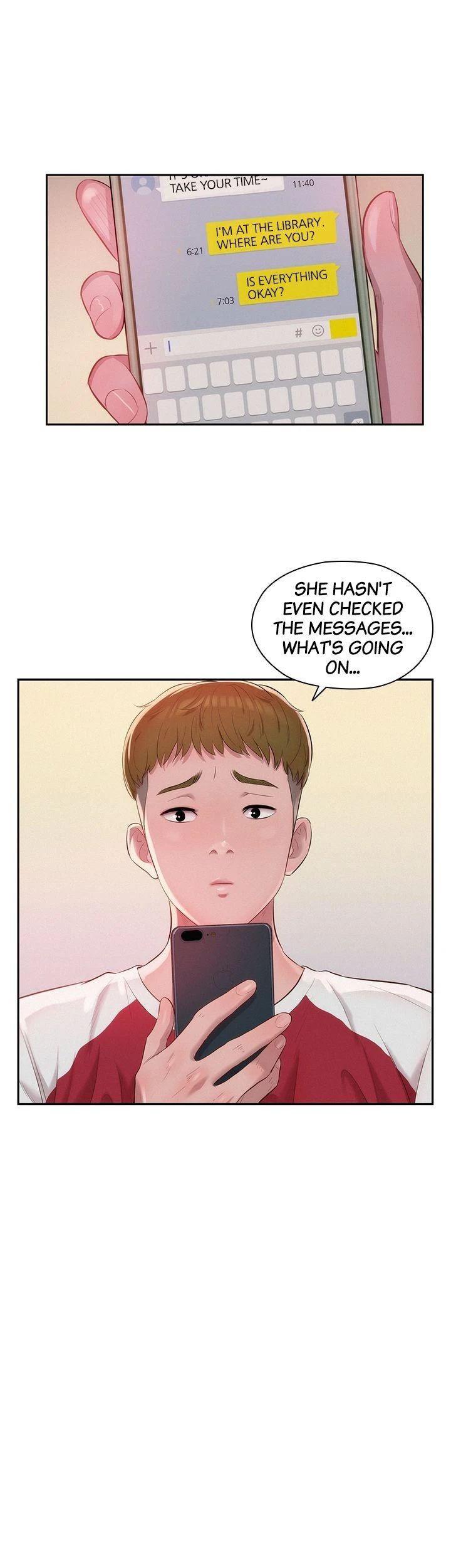 Read Freshman chapter 26 image 22 on Lezhin