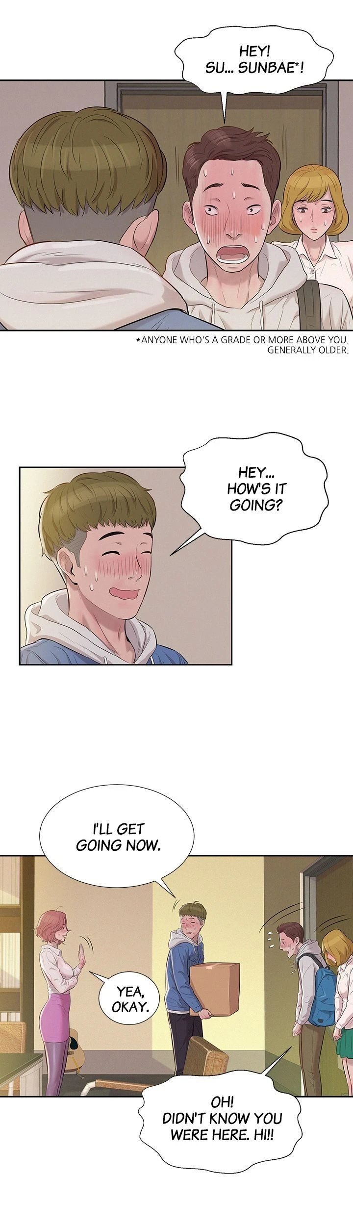 Read Freshman chapter 3 image 12 on Lezhin