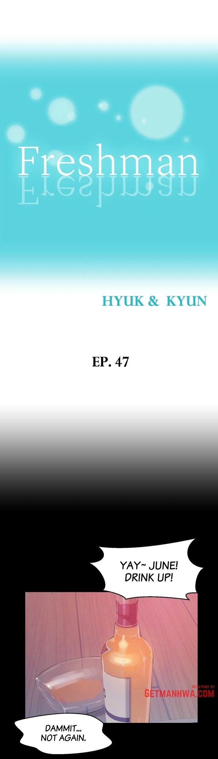 Read Freshman chapter 47 image 3 on Lezhin