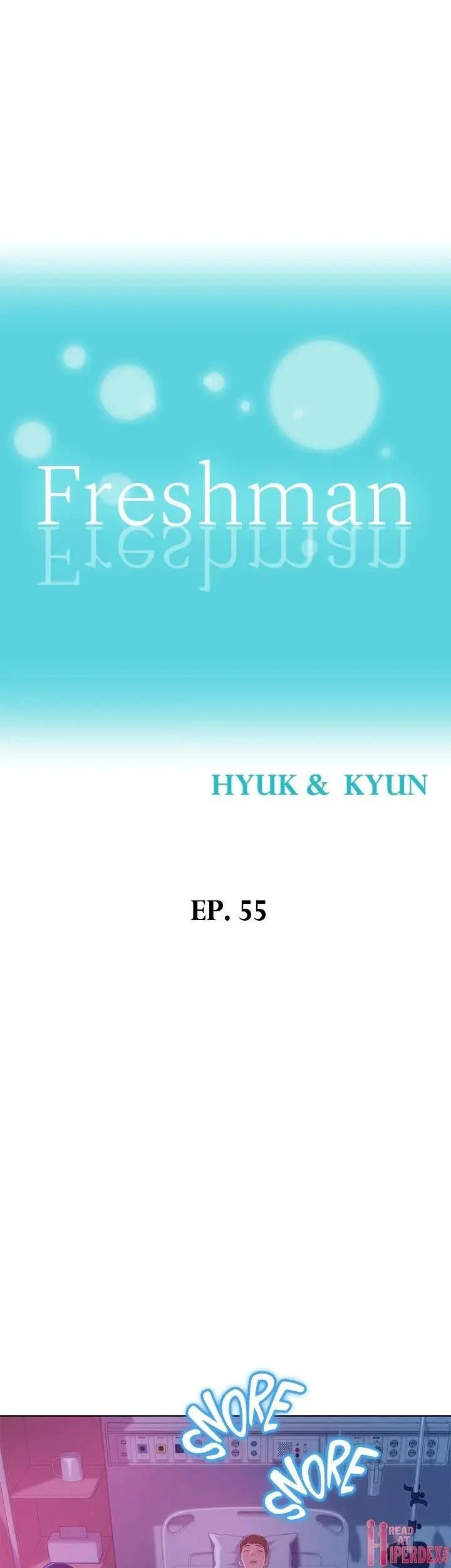 Read Freshman chapter 55 image 2 on Lezhin