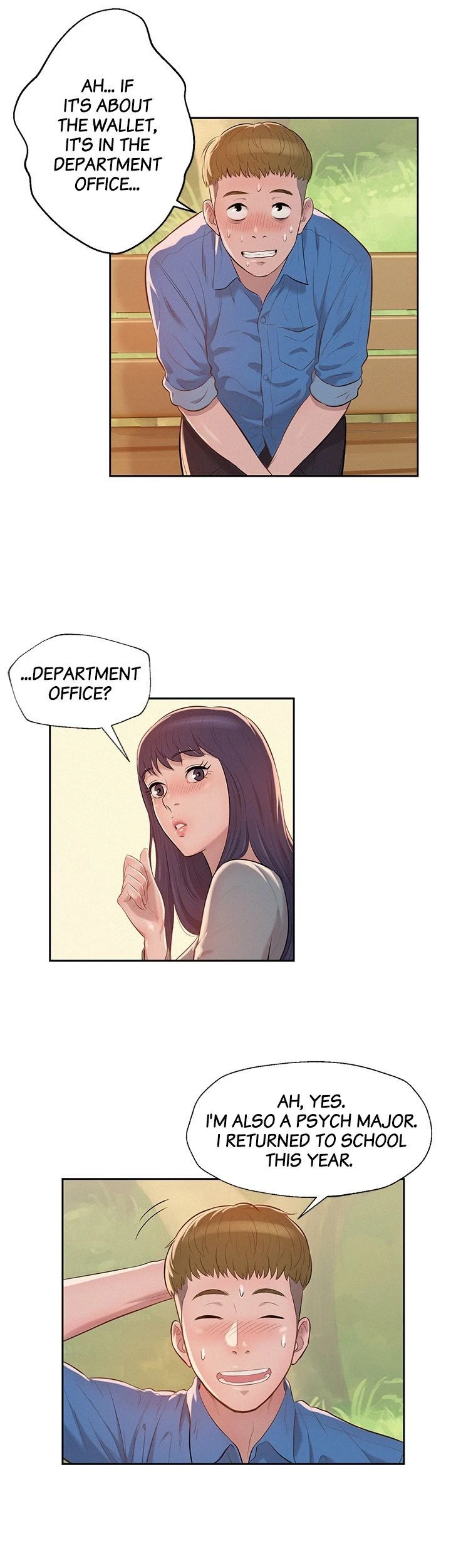 Read Freshman chapter 8 image 5 on Lezhin