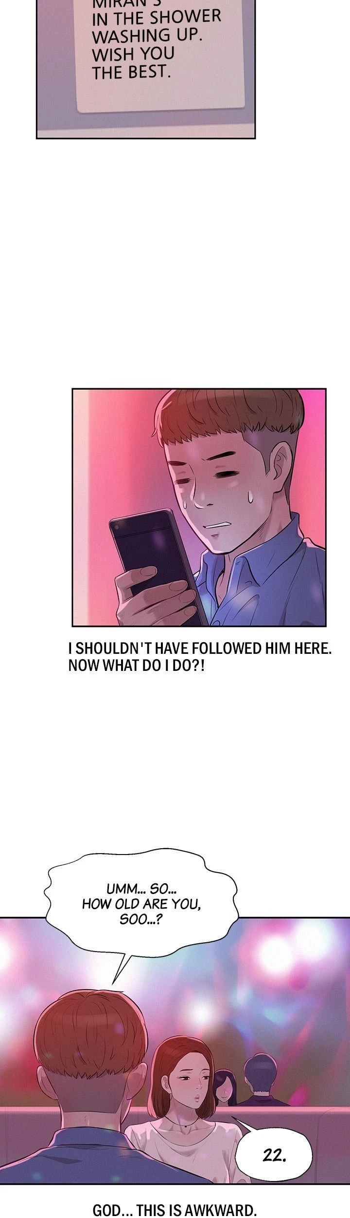 Read Freshman chapter 9 image 13 on Lezhin