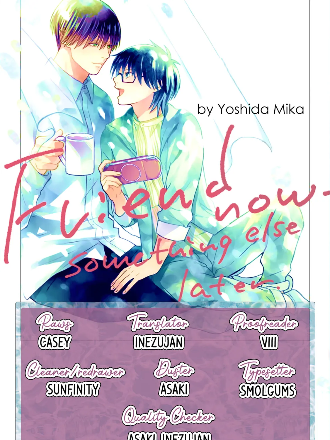 Read Friend Now—Something Else Later. chapter 2 image 1 on Lezhin