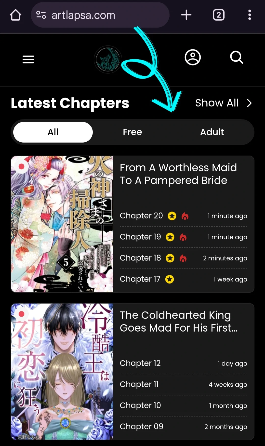 From a worthless maid to a pampered bride Chapter 7 page 2 - 