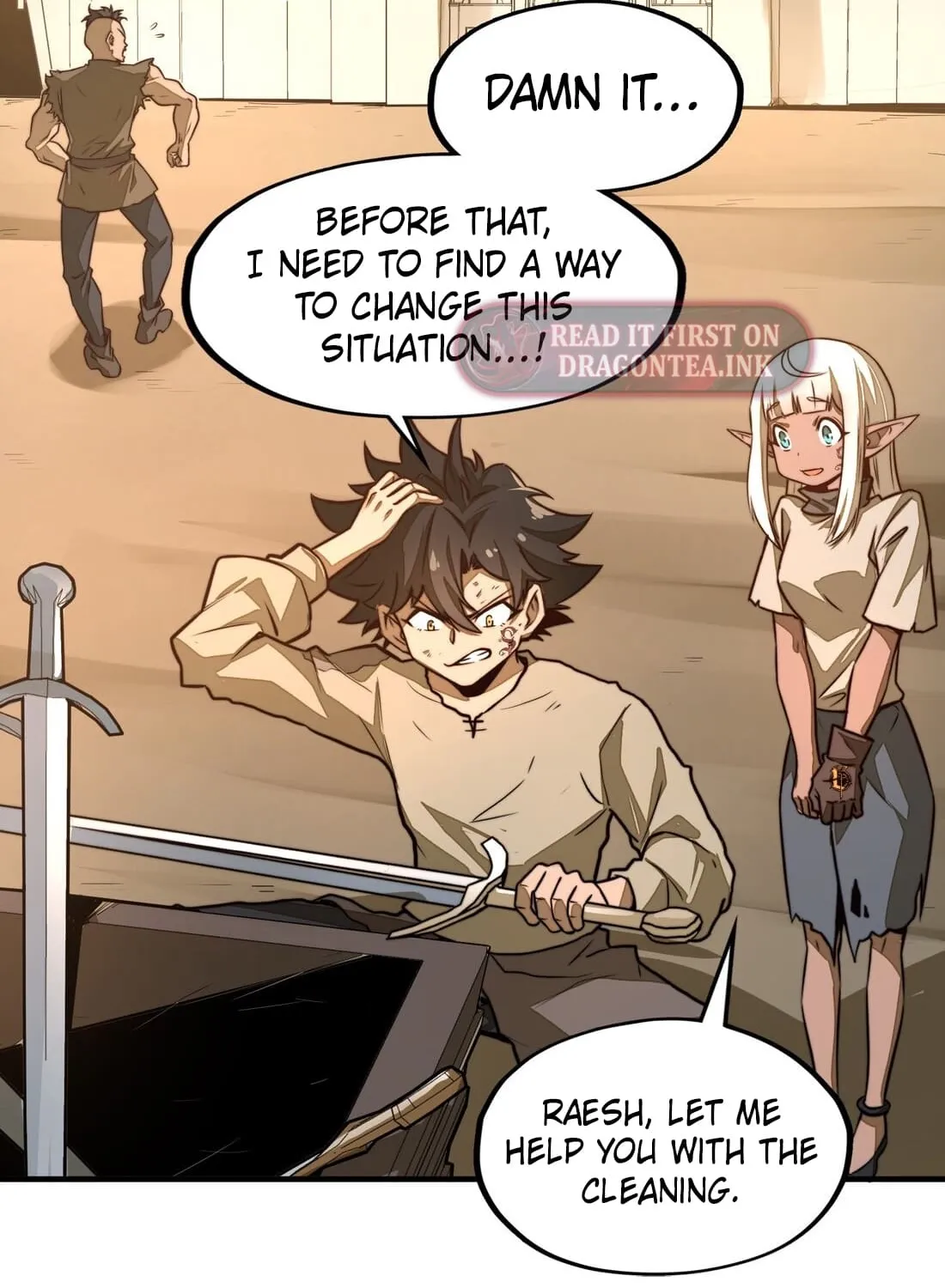 Read From Dust to Throne chapter 1 image 50 on Lezhin