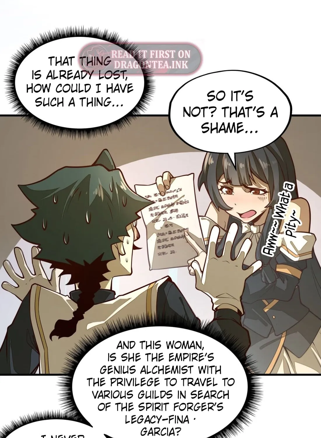 Read From Dust to Throne chapter 5 image 8 on Lezhin