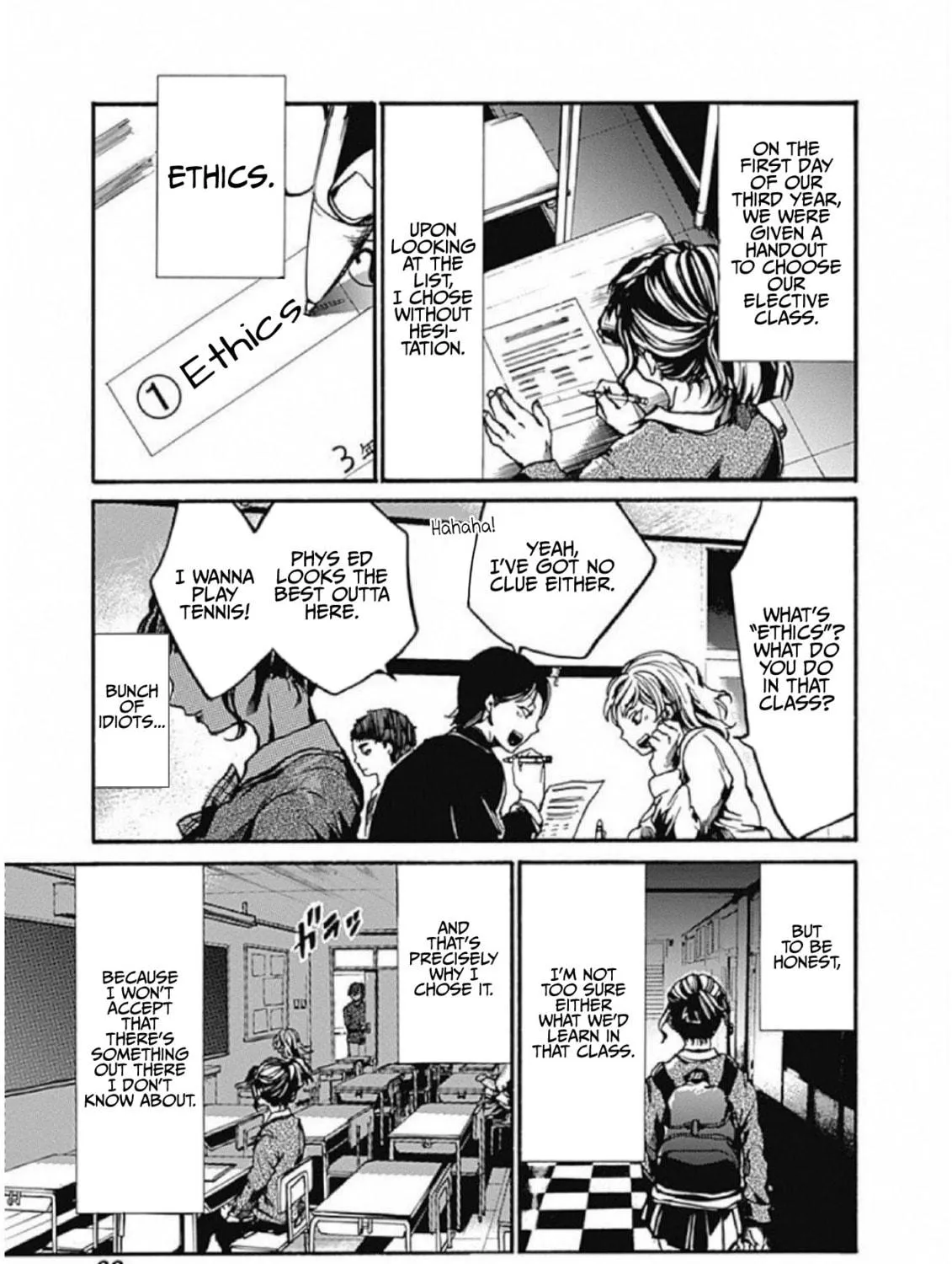 Read From Now On We Begin Ethics. chapter 2 image 4 on Lezhin