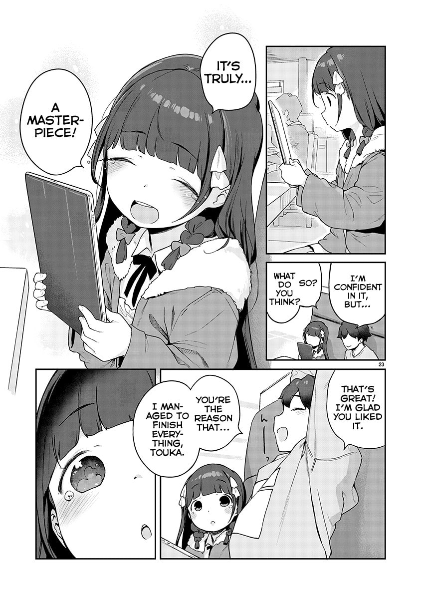 From Today on, I'm Mooching off a Loli! Chapter 10.2 page 23 - 