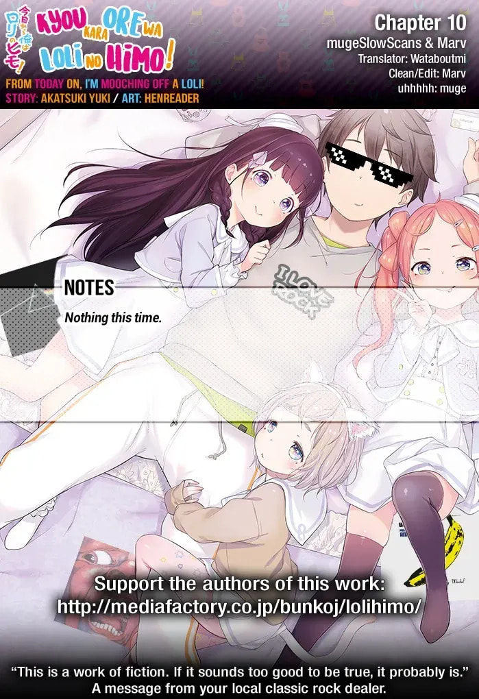 From Today on, I'm Mooching off a Loli! Chapter 10.3 page 26 - 