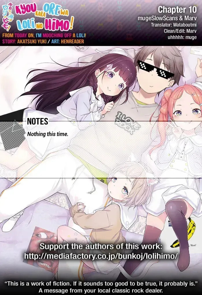 From Today on, I'm Mooching off a Loli! Chapter 10.4 page 26 - 