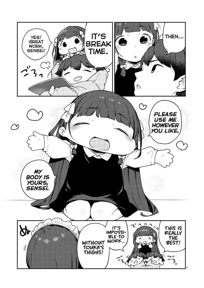 From Today on, I'm Mooching off a Loli! Chapter 10.4 page 7 - 