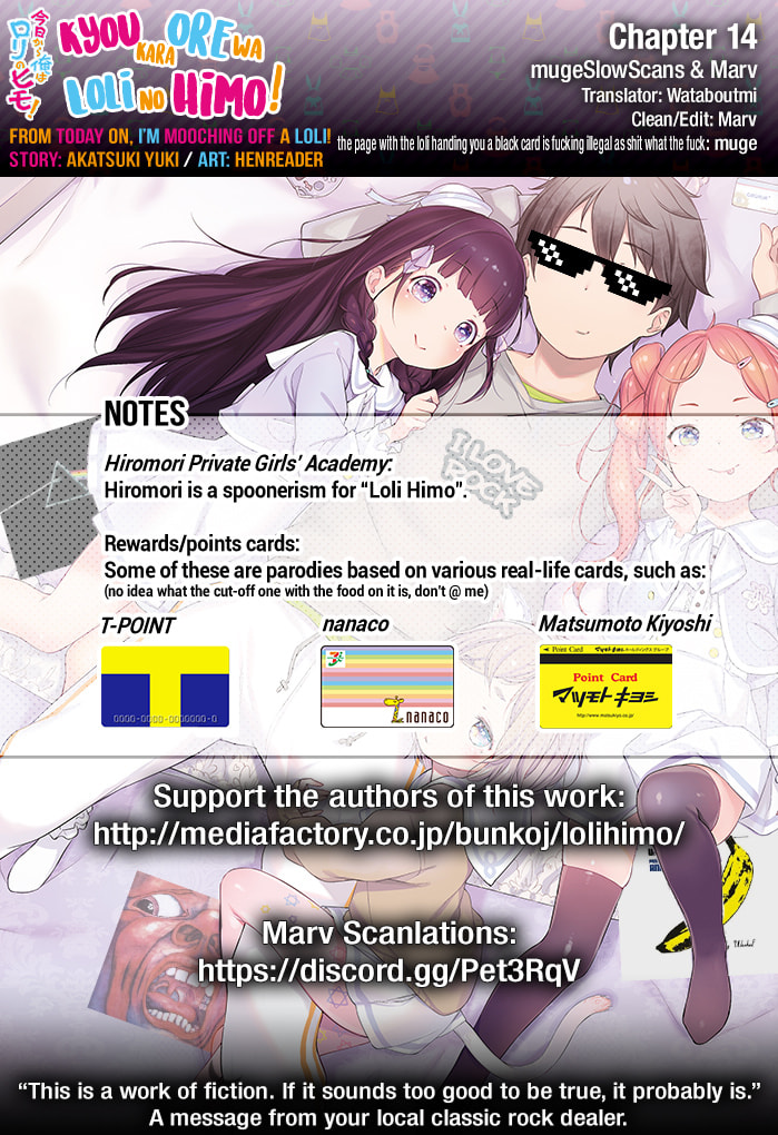 From Today on, I'm Mooching off a Loli! Chapter 14 page 26 - 