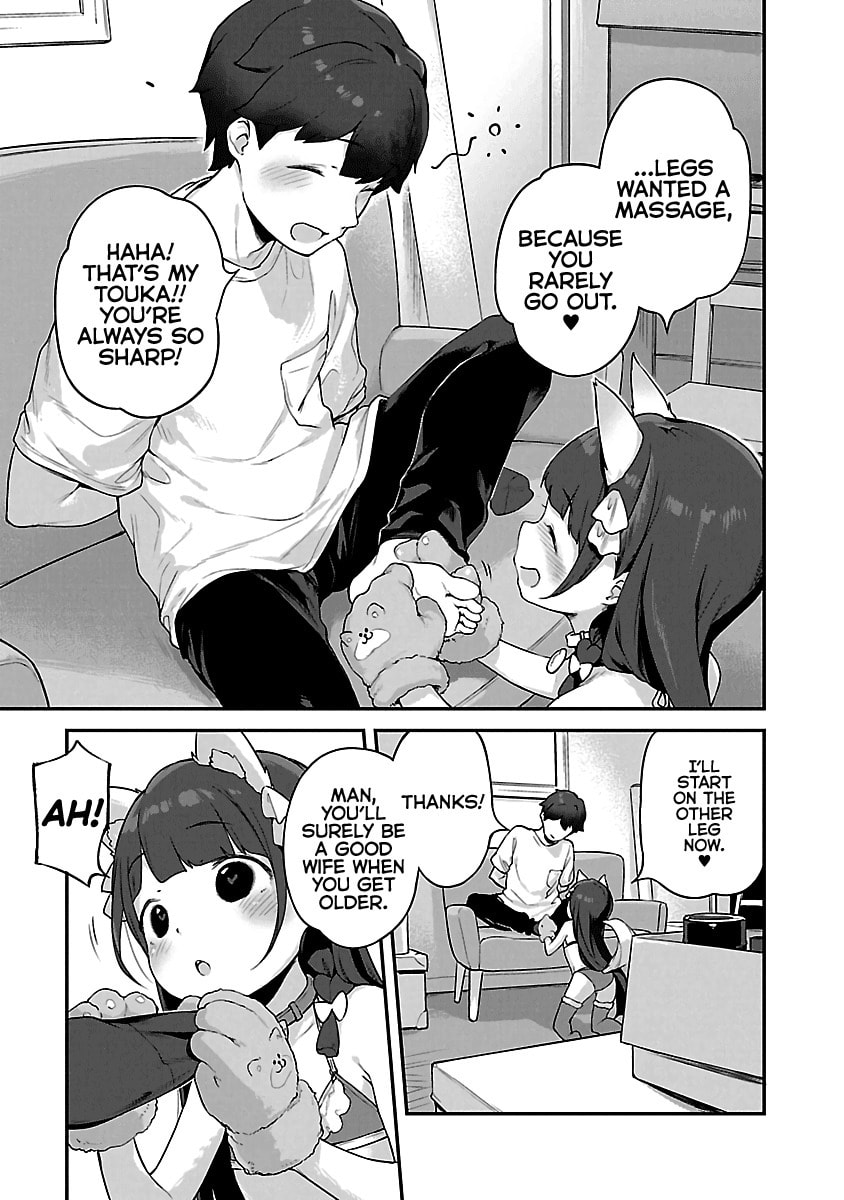 From Today on, I'm Mooching off a Loli! Chapter 16 page 17 - 