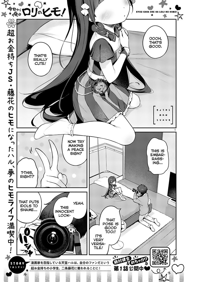 From Today on, I'm Mooching off a Loli! Chapter 2 page 1 - 