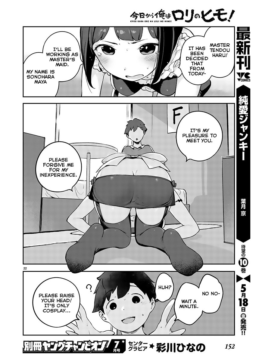From Today on, I'm Mooching off a Loli! Chapter 2 page 22 - 
