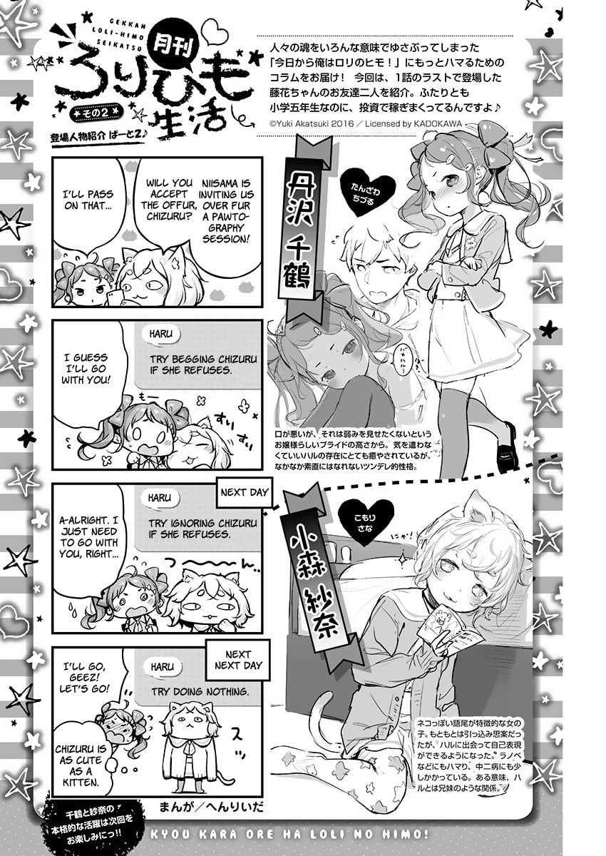 From Today on, I'm Mooching off a Loli! Chapter 2 page 25 - 