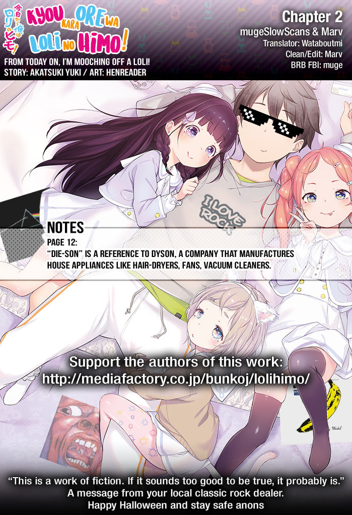 From Today on, I'm Mooching off a Loli! Chapter 2 page 26 - 
