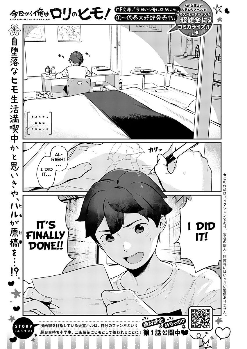 From Today on, I'm Mooching off a Loli! Chapter 3 page 1 - 