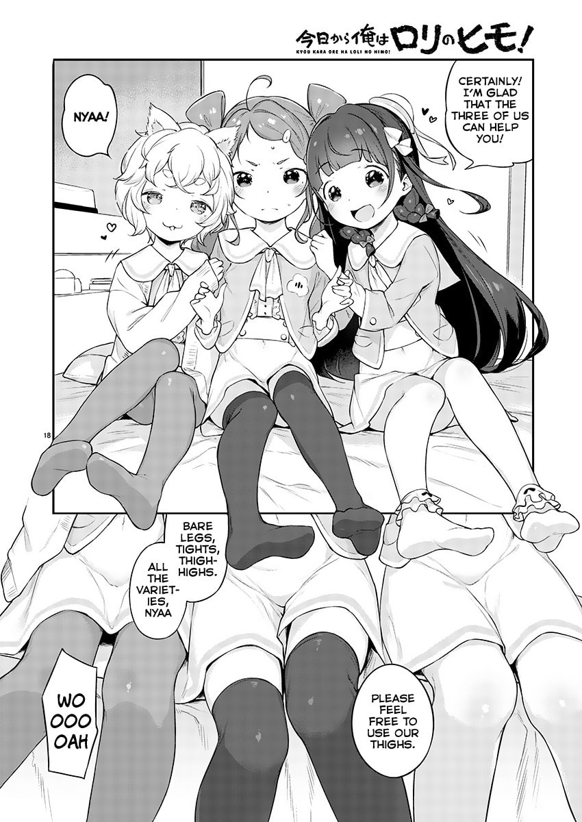 From Today on, I'm Mooching off a Loli! Chapter 3 page 18 - 