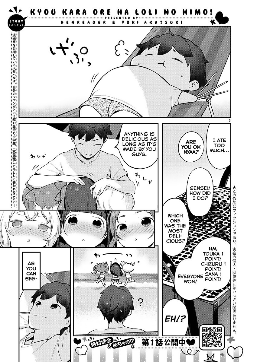 From Today on, I'm Mooching off a Loli! Chapter 5 page 3 - 