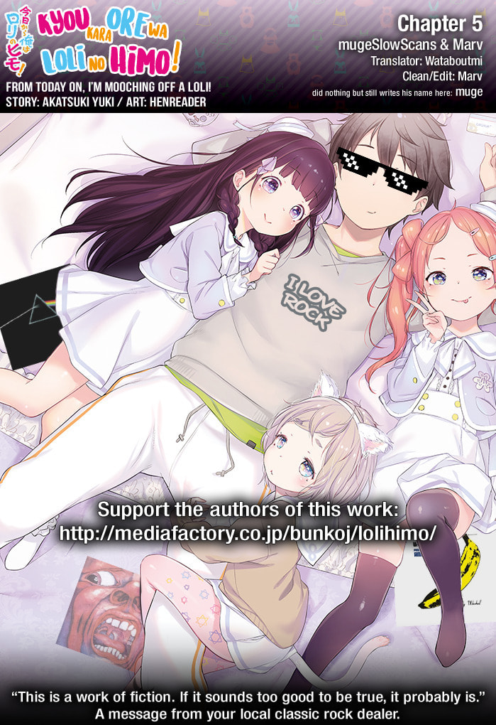 From Today on, I'm Mooching off a Loli! Chapter 5 page 26 - 