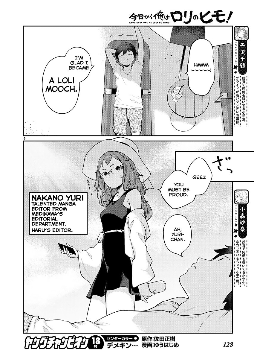 From Today on, I'm Mooching off a Loli! Chapter 5 page 6 - 