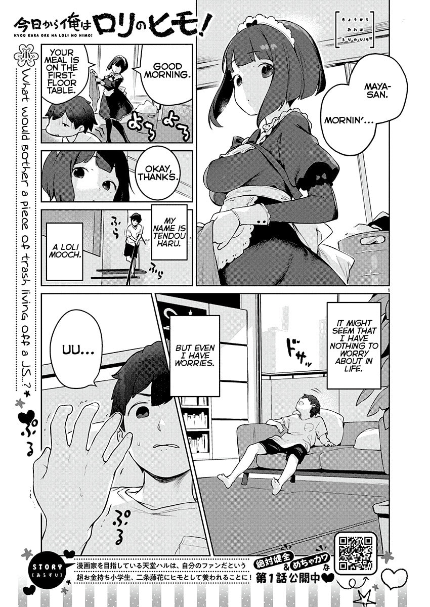 From Today on, I'm Mooching off a Loli! Chapter 6 page 2 - 