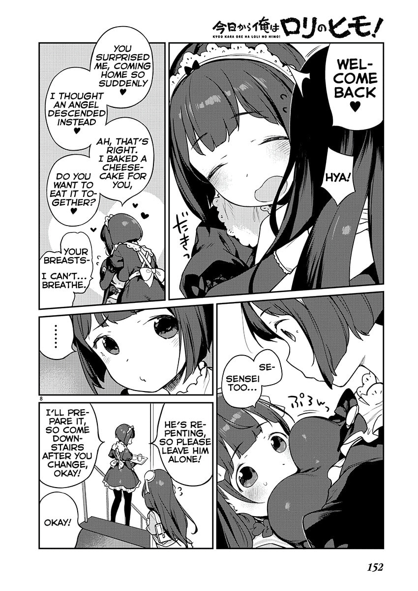 From Today on, I'm Mooching off a Loli! Chapter 7 page 8 - 