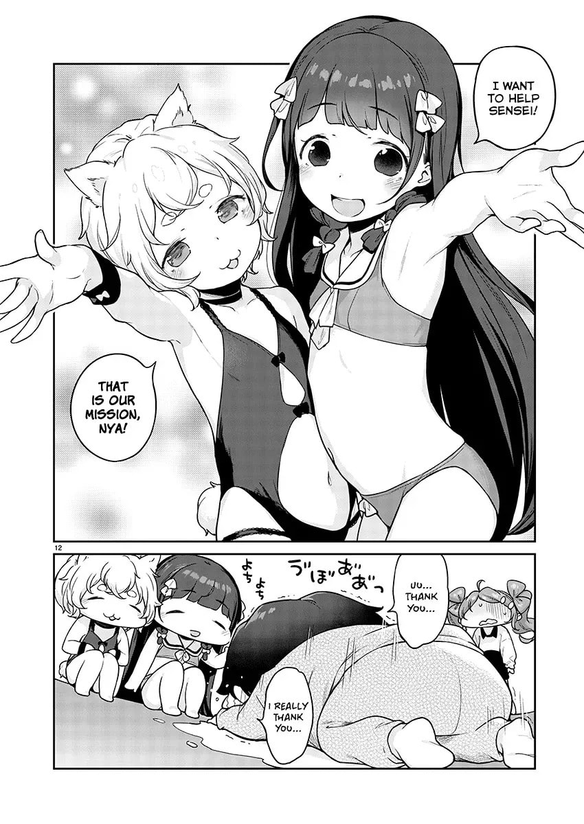 From Today on, I'm Mooching off a Loli! Chapter 9.2 page 12 - 