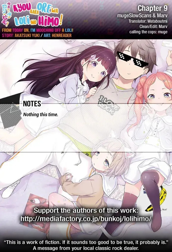 From Today on, I'm Mooching off a Loli! Chapter 9.3 page 25 - 