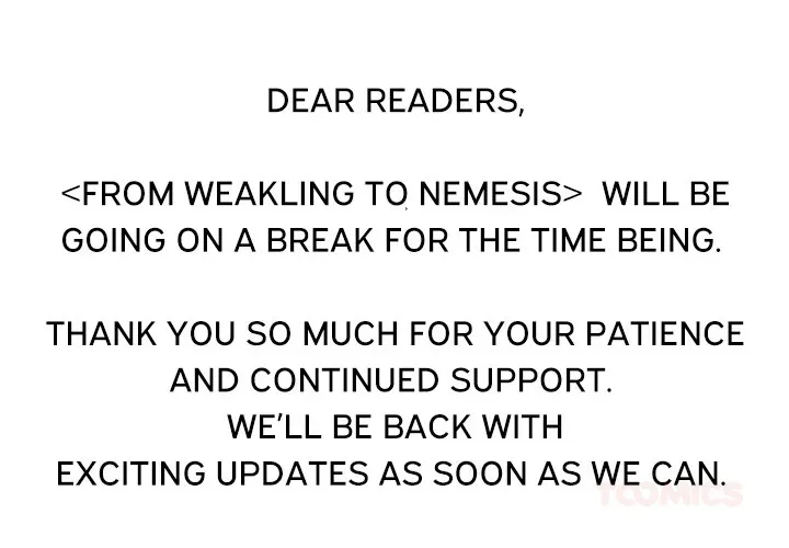 Read From Weakling to Nemesis chapter 31.1 image 1 on Lezhin
