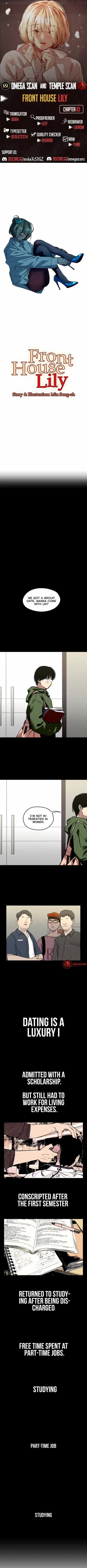 Read Front House Lily chapter 3 image 0 on Lezhin