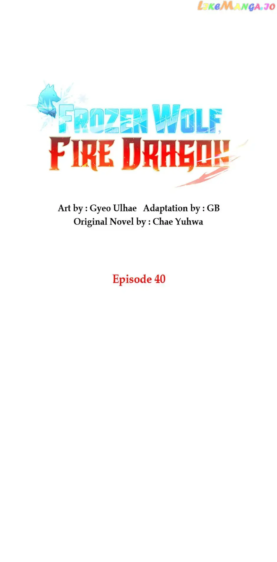 Read Frozen Wolf, Fire Dragon chapter 40 image 19 on Lezhin