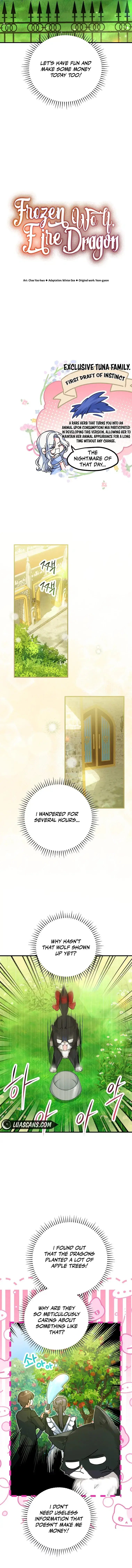 Read Frozen Wolf, Fire Dragon chapter 43 image 1 on Lezhin