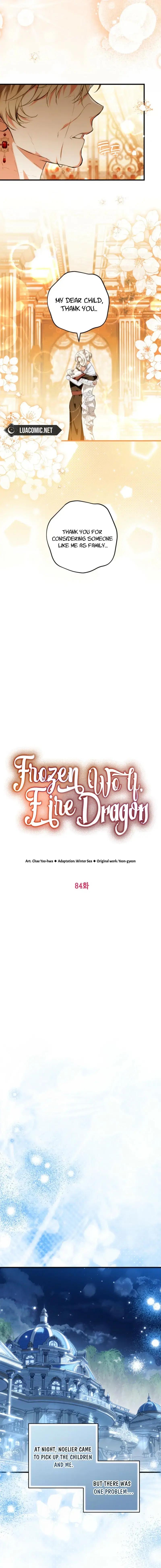 Read Frozen Wolf, Fire Dragon chapter 84 image 1 on Lezhin