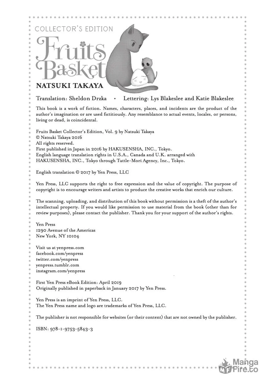 Read Fruits Basket chapter 107.5 image 5 on Lezhin