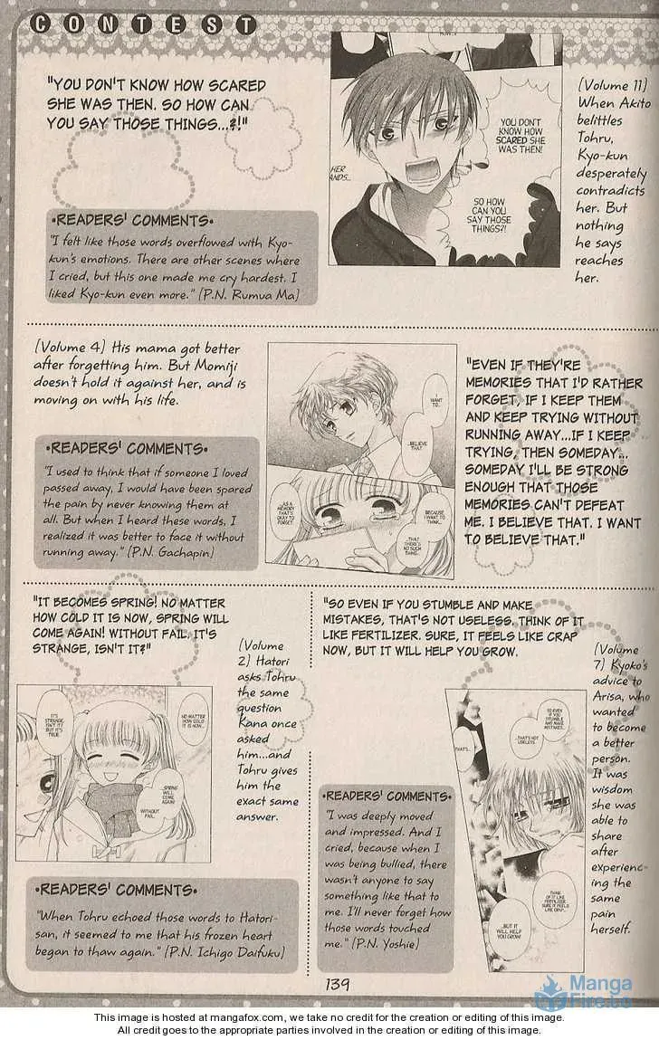 Read Fruits Basket chapter 200.5 image 2 on Lezhin