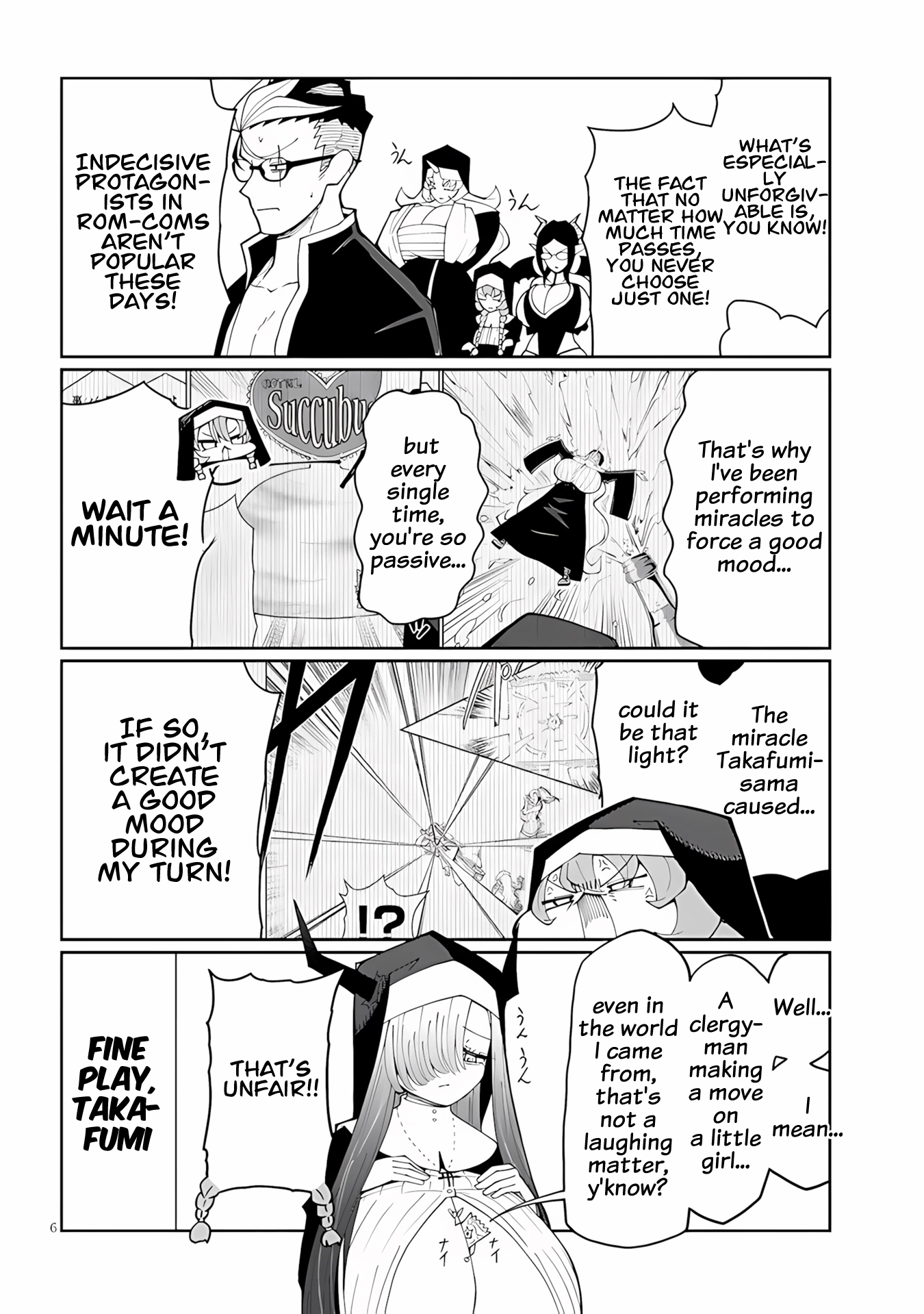 Fujun'na Kanojotachi wa Zange Shinai Chapter 38 page 6 - 