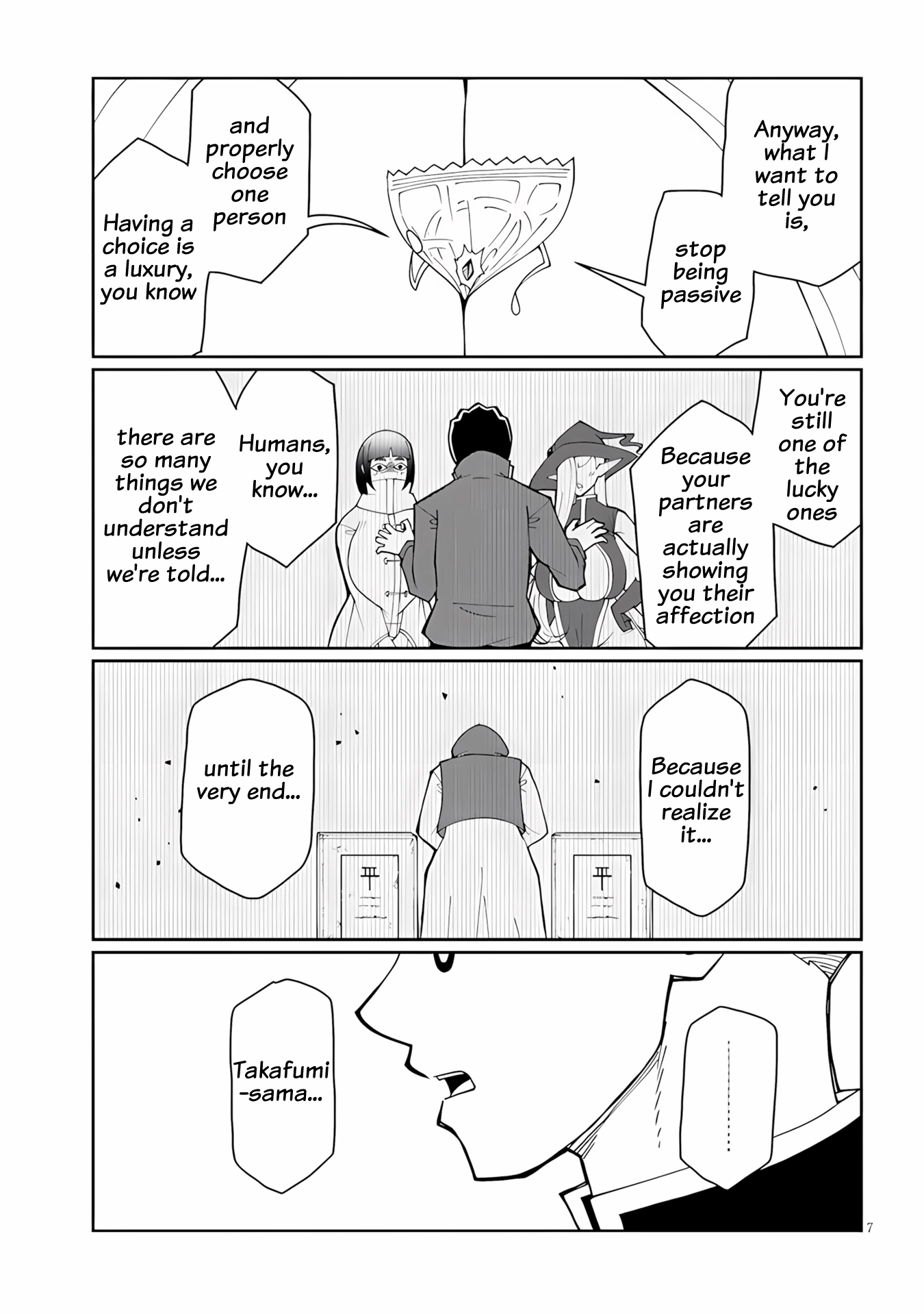 Fujun'na Kanojotachi wa Zange Shinai Chapter 38 page 7 - 