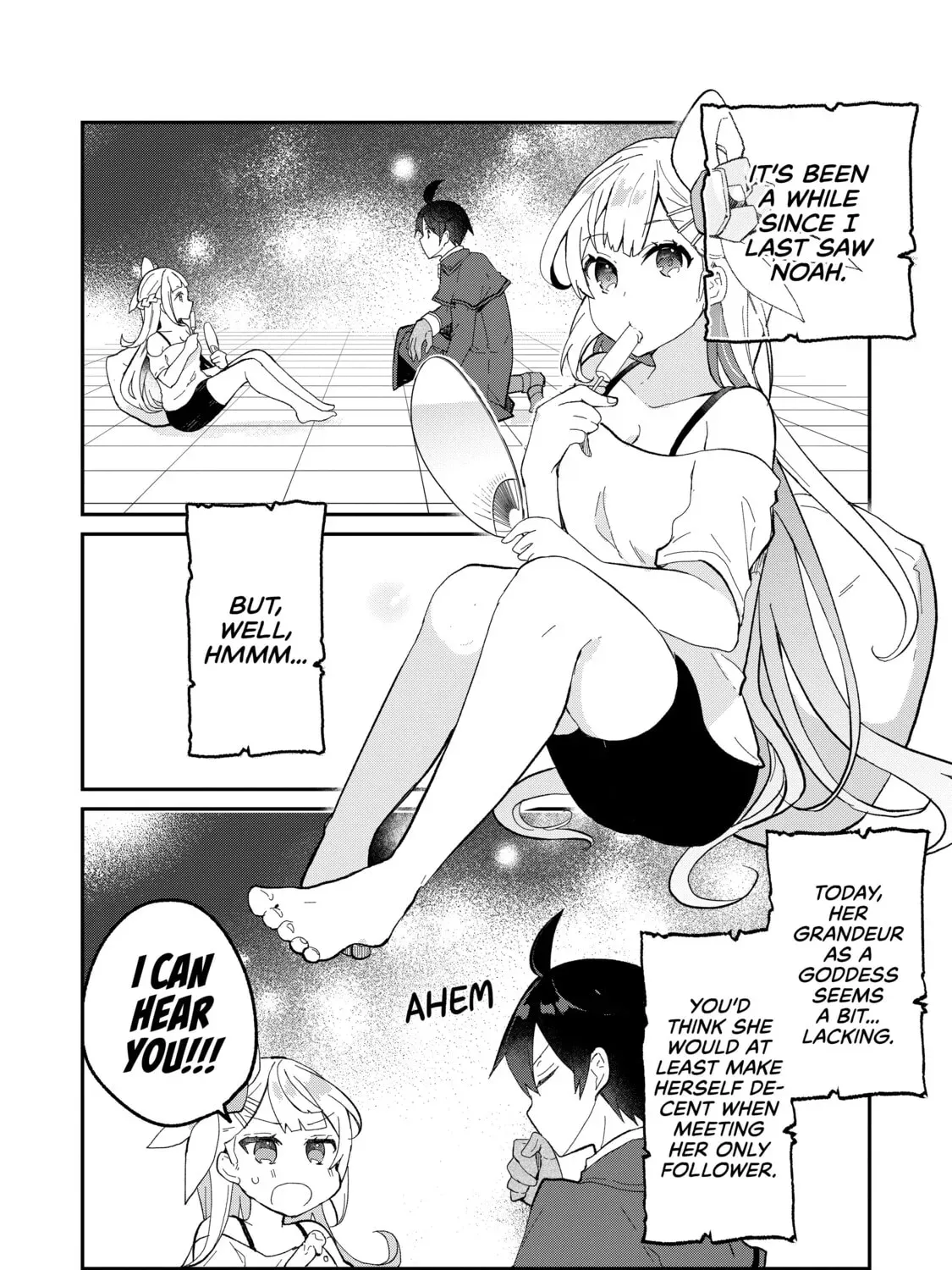 Read Full Clearing Another World under a Goddess with Zero Believers chapter 1.1 image 2 on Lezhin