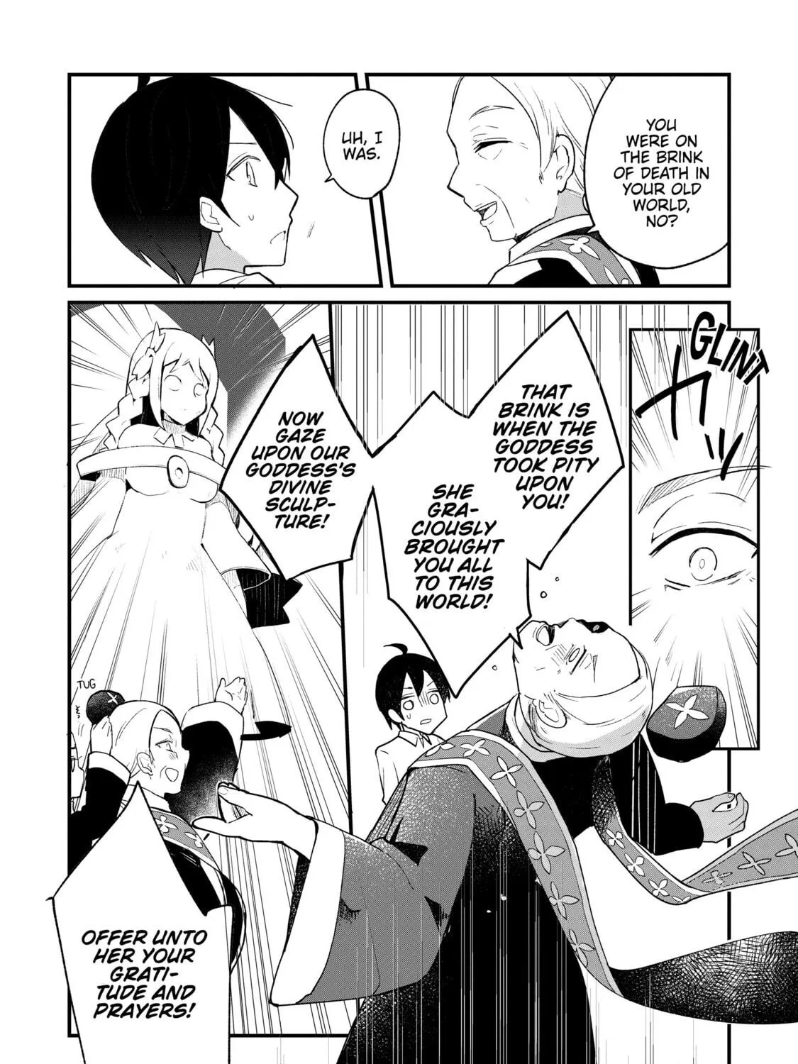 Read Full Clearing Another World under a Goddess with Zero Believers chapter 1 image 18 on Lezhin