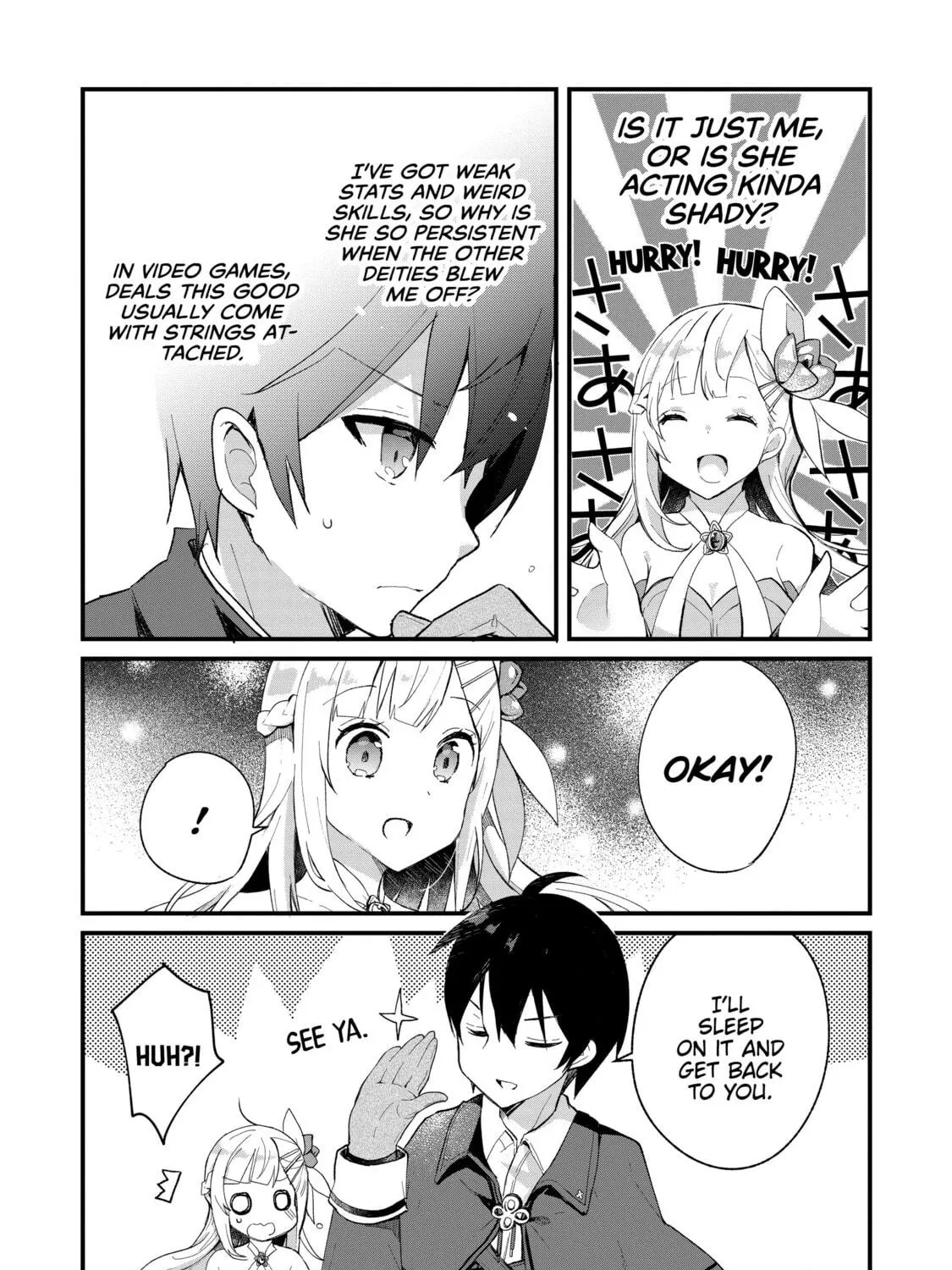 Read Full Clearing Another World under a Goddess with Zero Believers chapter 2 image 16 on Lezhin