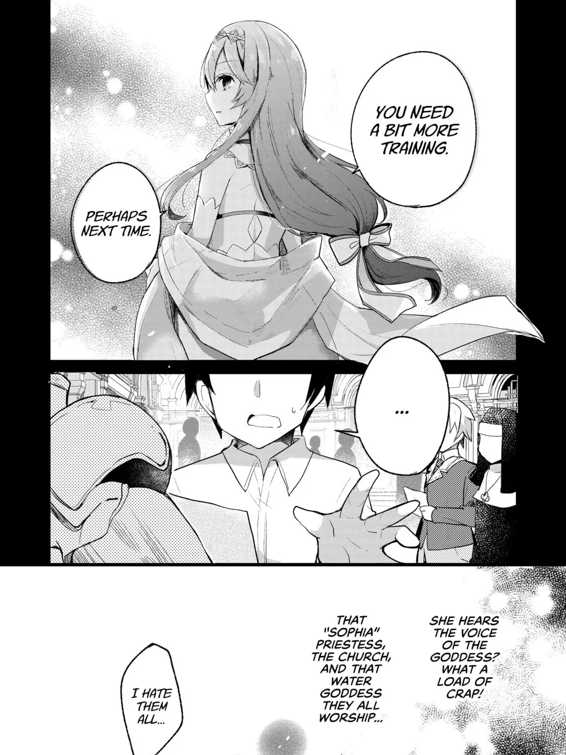 Read Full Clearing Another World under a Goddess with Zero Believers chapter 2 image 2 on Lezhin