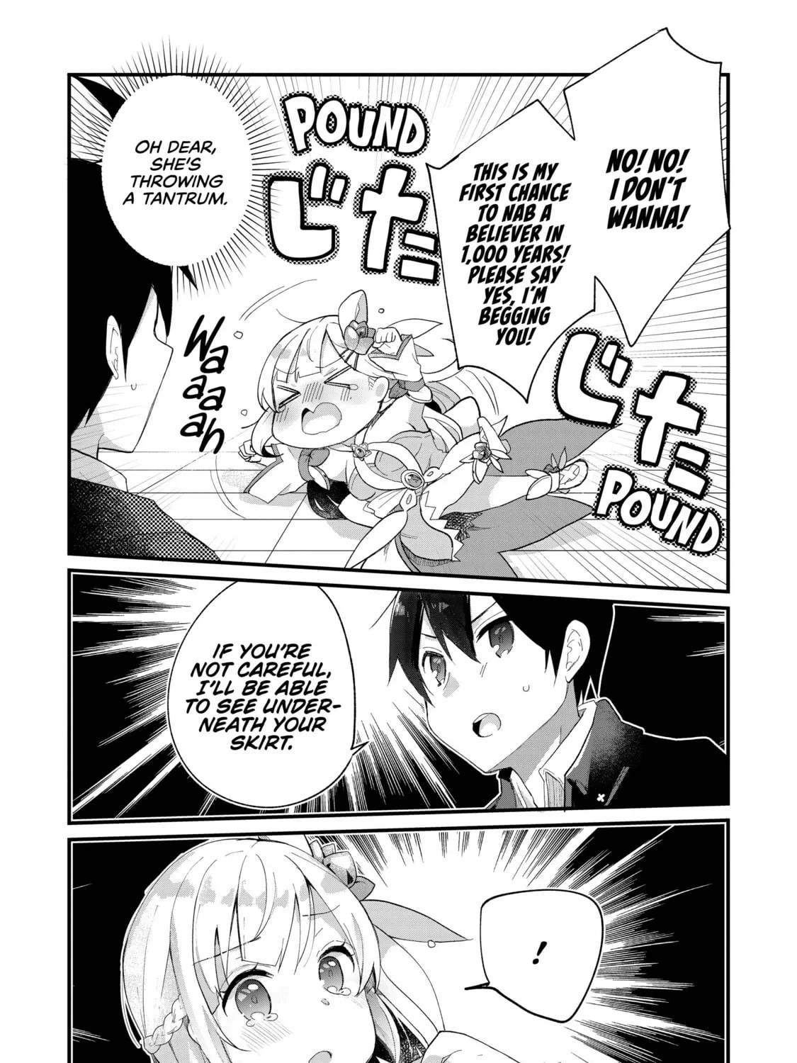 Read Full Clearing Another World under a Goddess with Zero Believers chapter 2 image 24 on Lezhin